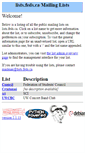 Mobile Screenshot of lists.feds.ca